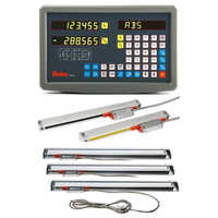 Delos brand DRO Set Along With 2 Axis DRO Display and Linear Scale