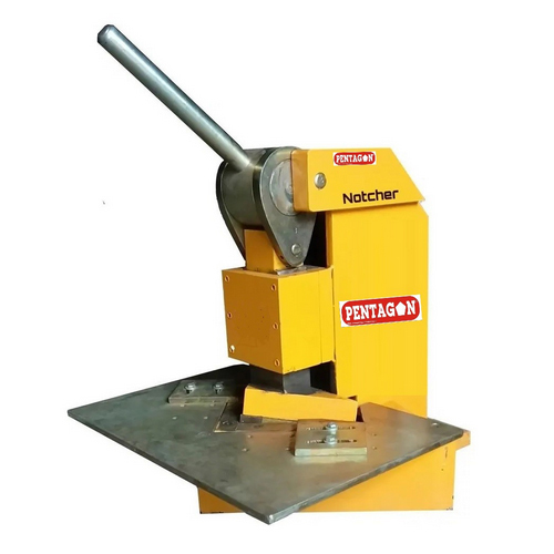 Pentagon Hand Notcher Machine Phnm100 - Color: Yellow