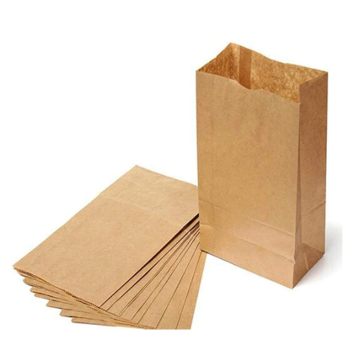 Brown Kraft Paper Bag - Biodegradable Material, Different Sizes, Classic Brown Color - Eco-friendly Style With Customizable Designs