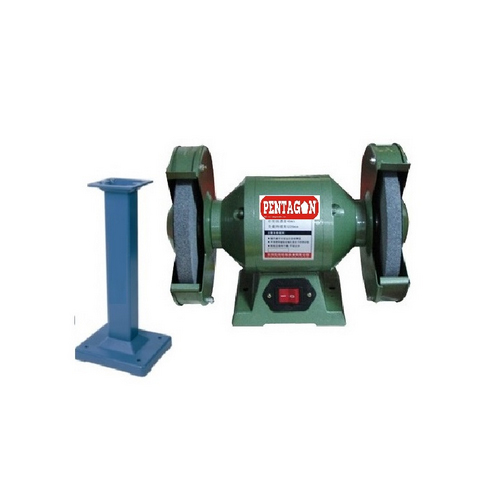 Pentagon-Libra-Balaji Brand Heavy Duty Bench Grinder - Color: Green