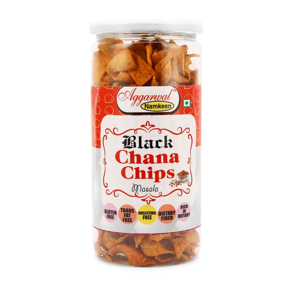 Black Chana Chips - Packaging: ]