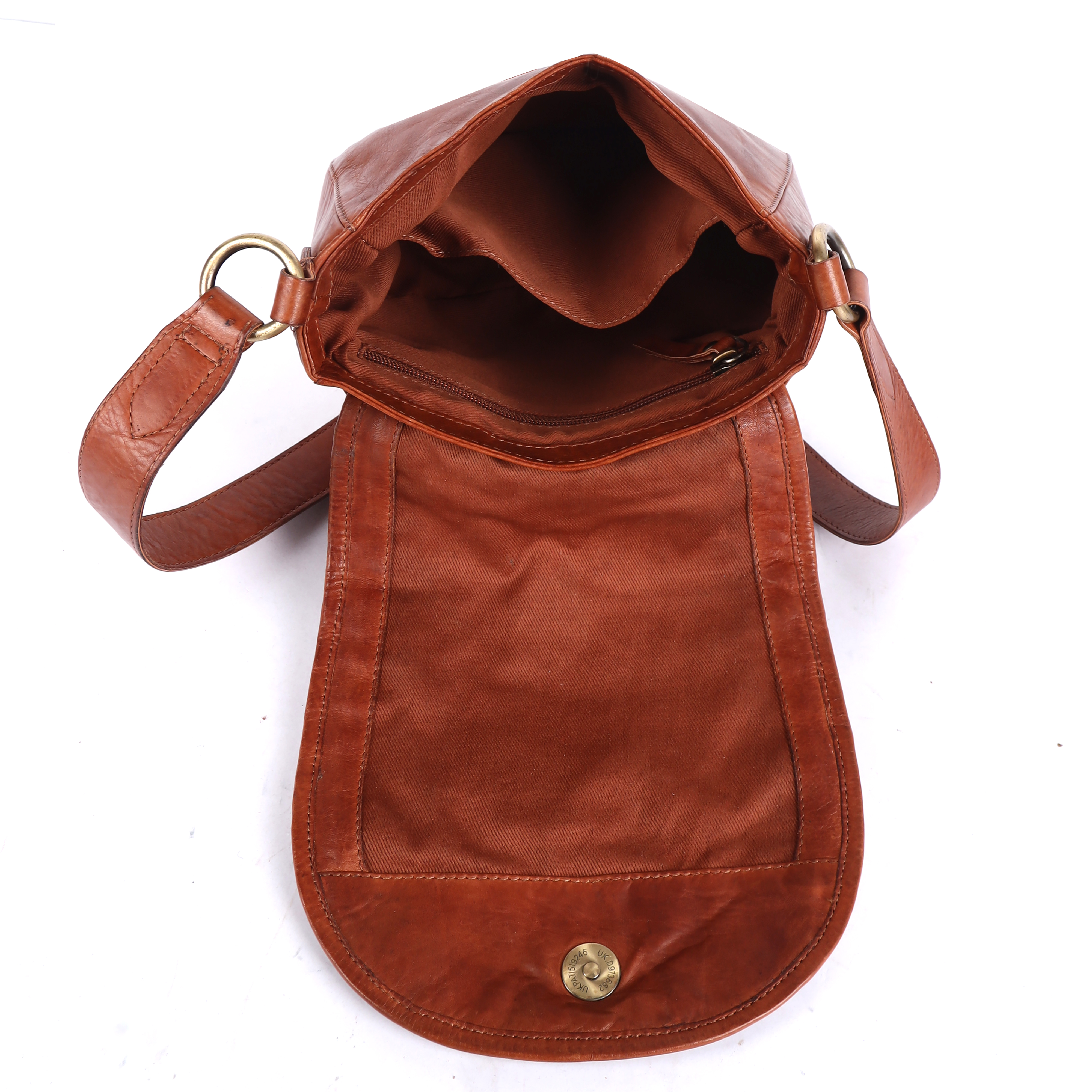 Braided Elegance Saddle Bag - Gender: Women