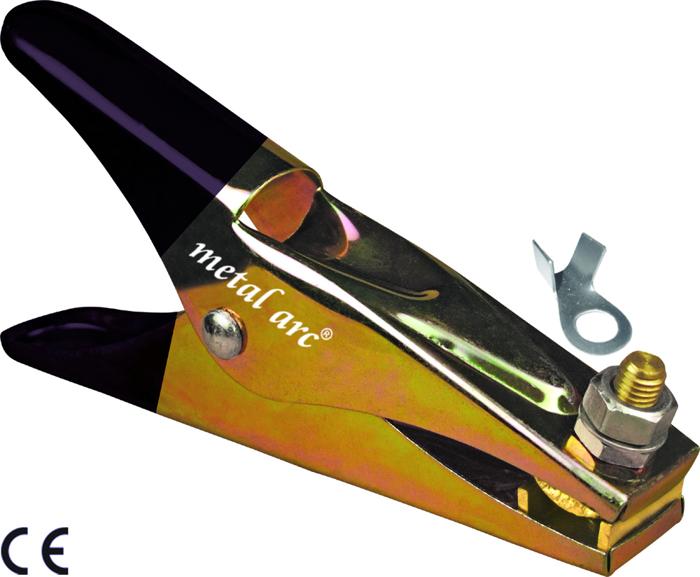 Isi Marked Steel Earth Clamp Ecm01 Series 400 Ecmz401wi - Color: White Zink