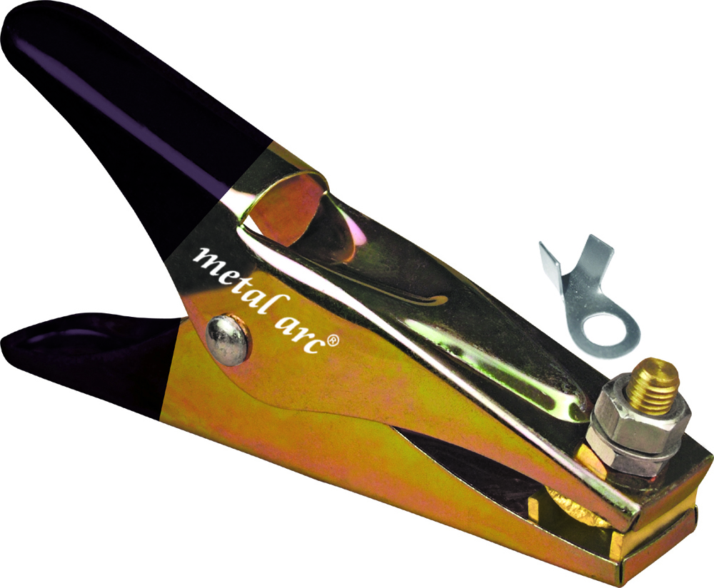 Isi Marked Steel Earth Clamp Ecm01 Series 400 Ecmz401wi - Color: White Zink