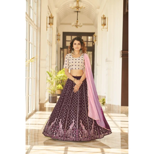 Bridal Lehenga Choli - Color: Different Available