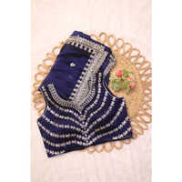 Sequence Work Silk Saree - Color: Different Available