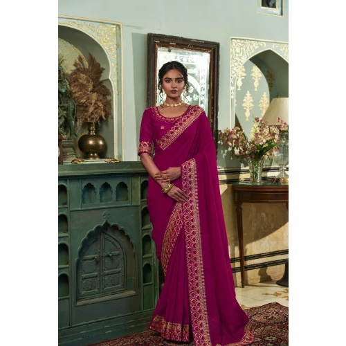 Vichitra Silk Saree