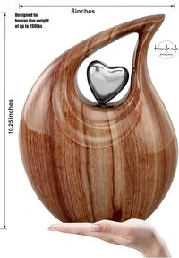 Decorative Adult Cremation Urn for Human Ashes