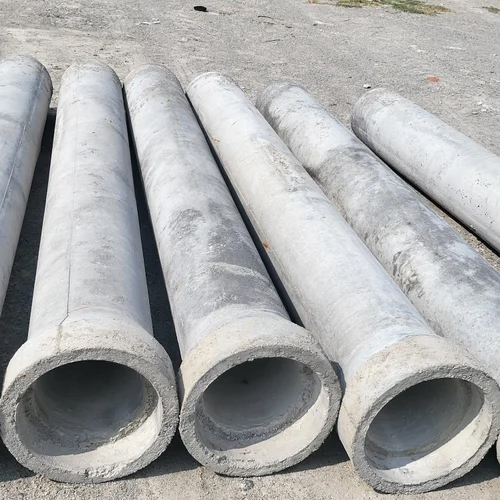 150mm Np2 Rcc Pipe - Cement & Other Materials, 150 Micrometers Thick, Grey Color, Square Shape, Powder Coated Surface Protection