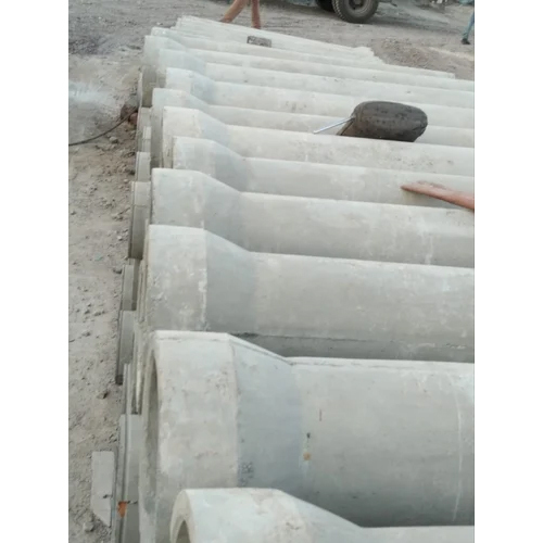 1200 Mm Rcc Hume Pipe - Color: Grey