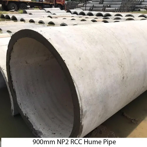 900 Mm Np2 Rcc Pipes - Color: Grey