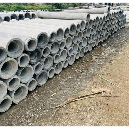 150mm Np3 RCC Pipe - Reinforced Concrete, 150mm Thickness, Grey Powder-Coated Finish | Durable Round Shape for Versatile Applications
