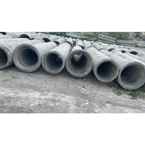 250 Mm Np4 Rcc Hume Pipe - Color: Grey