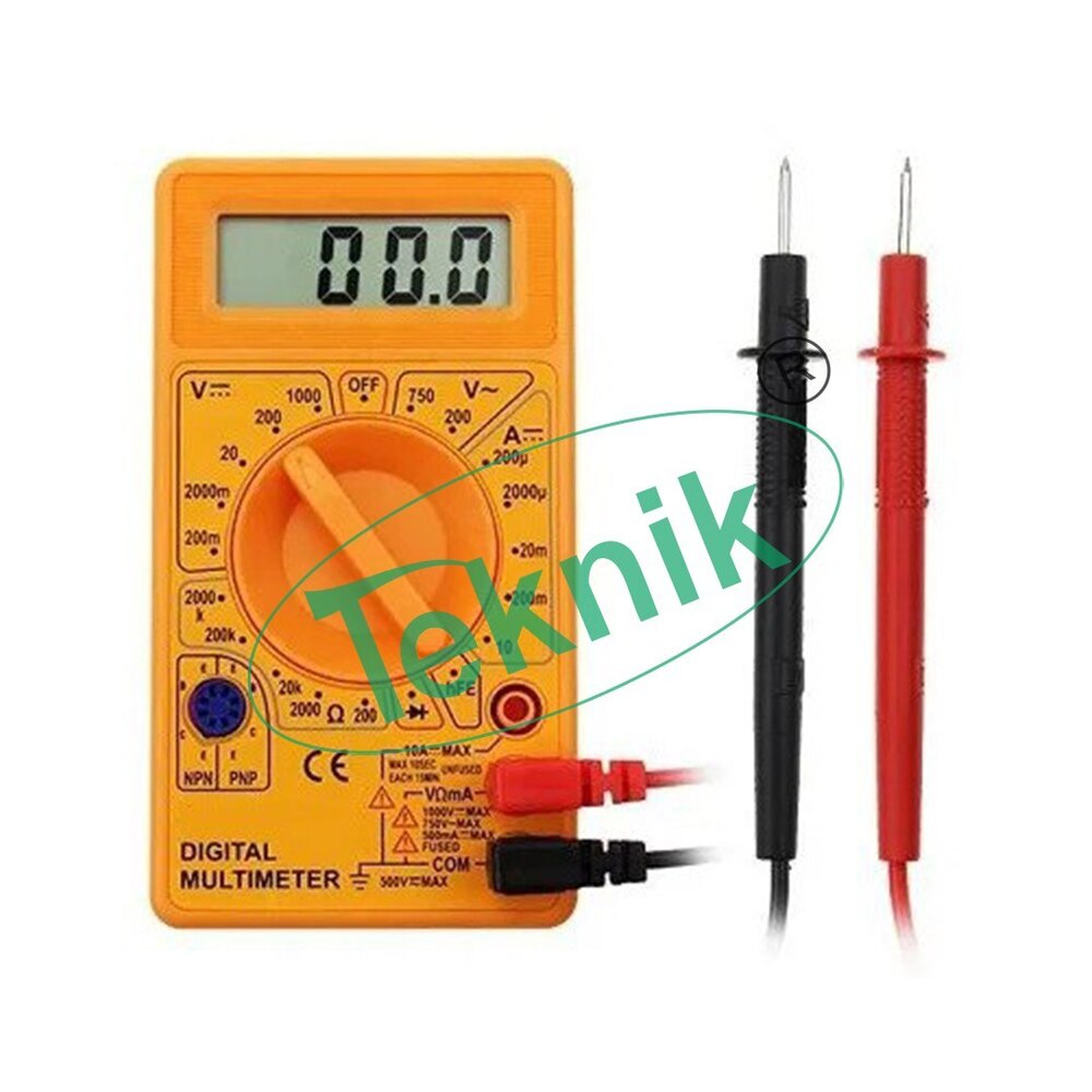 3 1/2DIGIT DIGITAL MULTIMETER (MANUAL RANGE)