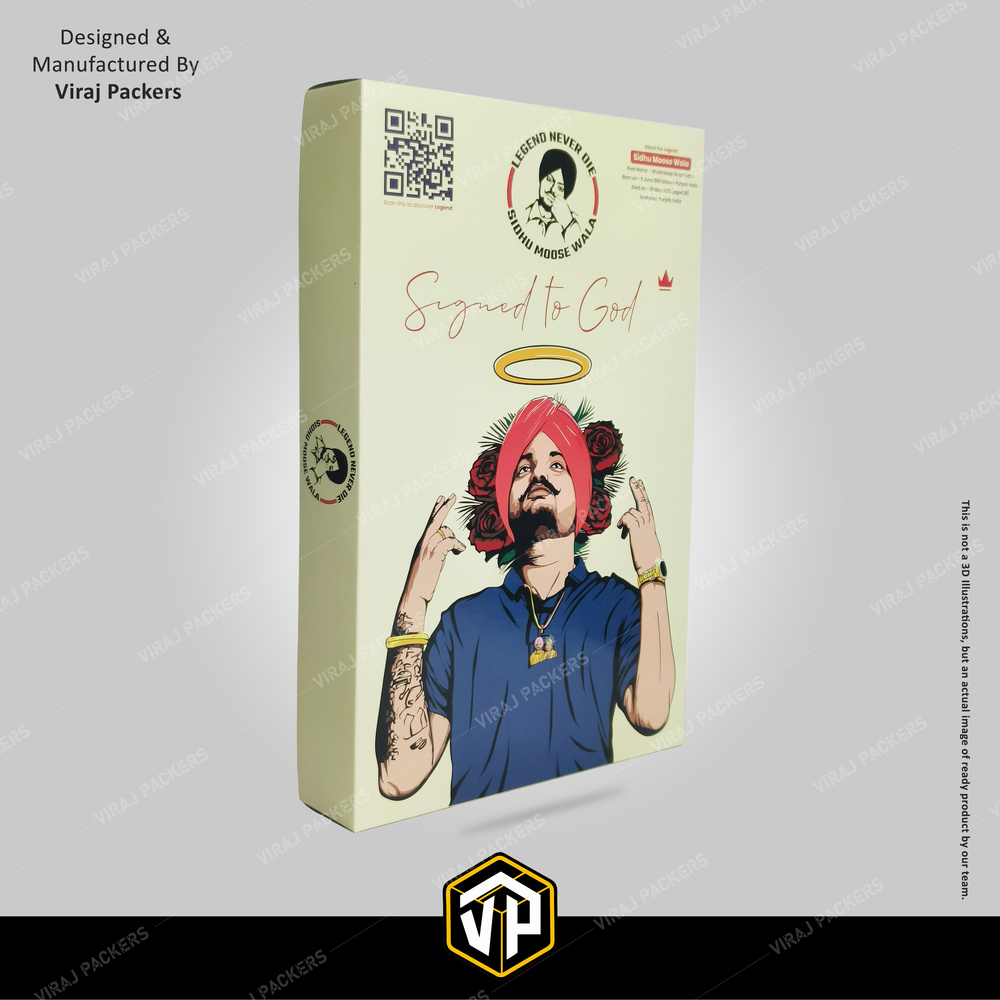 Laminated Printed T-shirt Packaging Boxes - Length: 12-18 Inches (Customizable) Inch (In)