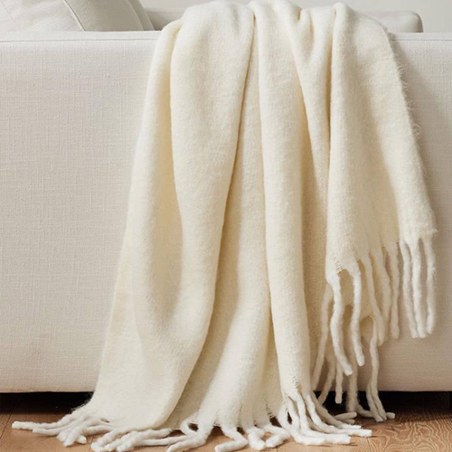 Woolen Throw Blanket