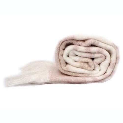 Wool Throw Mufler - Color: Multicolor