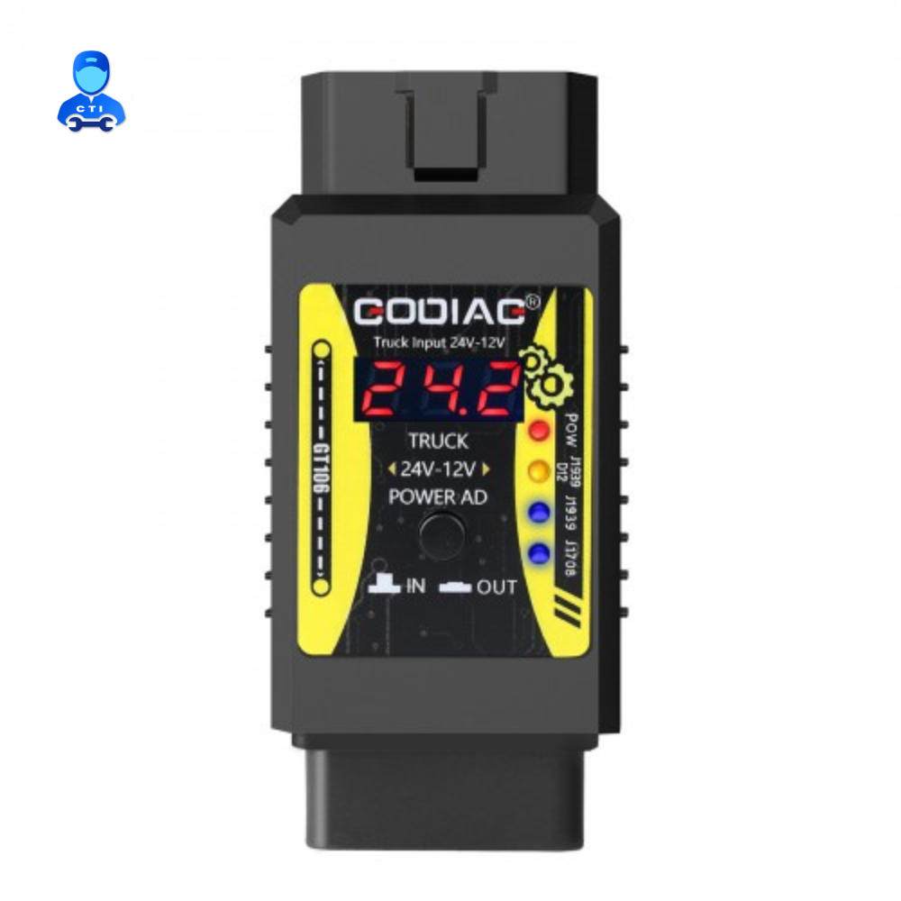 Godiag OBD Converter 24V to 12V