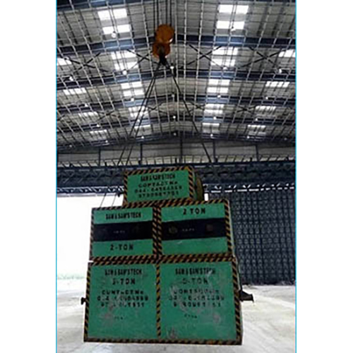 Load Testing Dead Weight - Color: Yellow