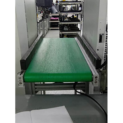 Belt Conveyor With Moller - Mild Steel, Standard Size, Green | Flat Belt, 220 Volt, 1-Year Warranty
