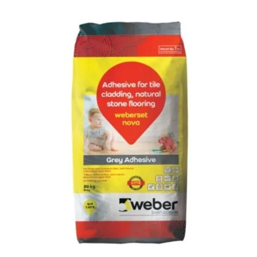 Weber Nova Tile Adhesives - Color: Grey