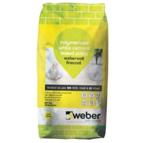 Weberwall Finecoat White Putty - Grade: Chemical Grade