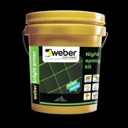 5 Kg Weber Knight Armor Tile Grout - Feature: Uv Resistance