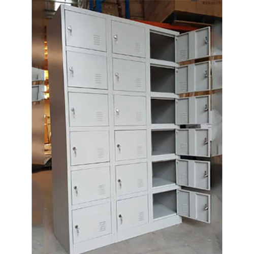 Cabinet Door Locker - Color: White