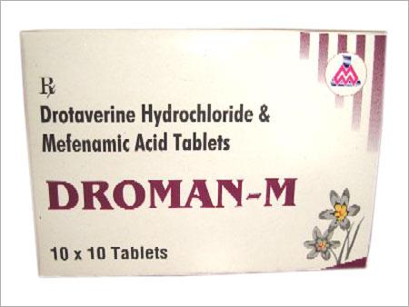 DROTAVERINE HYDROCHLORIDE और MEFENEMIC ACID की गोली