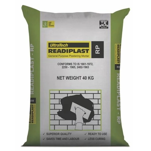 40Kg Ultratech Readiplast Rp Ready Mix Plaster - Feature: High Quality