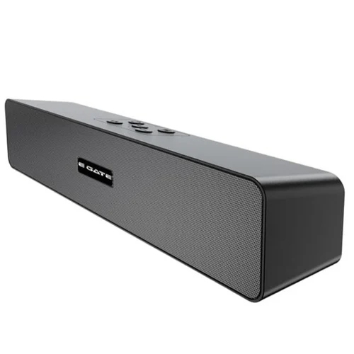 E GATE 201 16W Bluetooth Soundbar Speaker 2.0 Channel With Dual Passive Radiators For 2X Bass