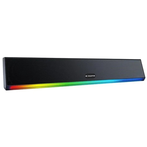E GATE 222 24W Bluetooth Soundbar Speaker 2.0 Channel & Dual Passive Radiators For 2X Bass