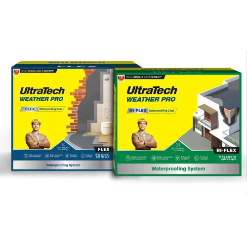 24 Kg Ultratech Hiflex Weather Pro Waterproofing Compound - Grade: Chemical Grade