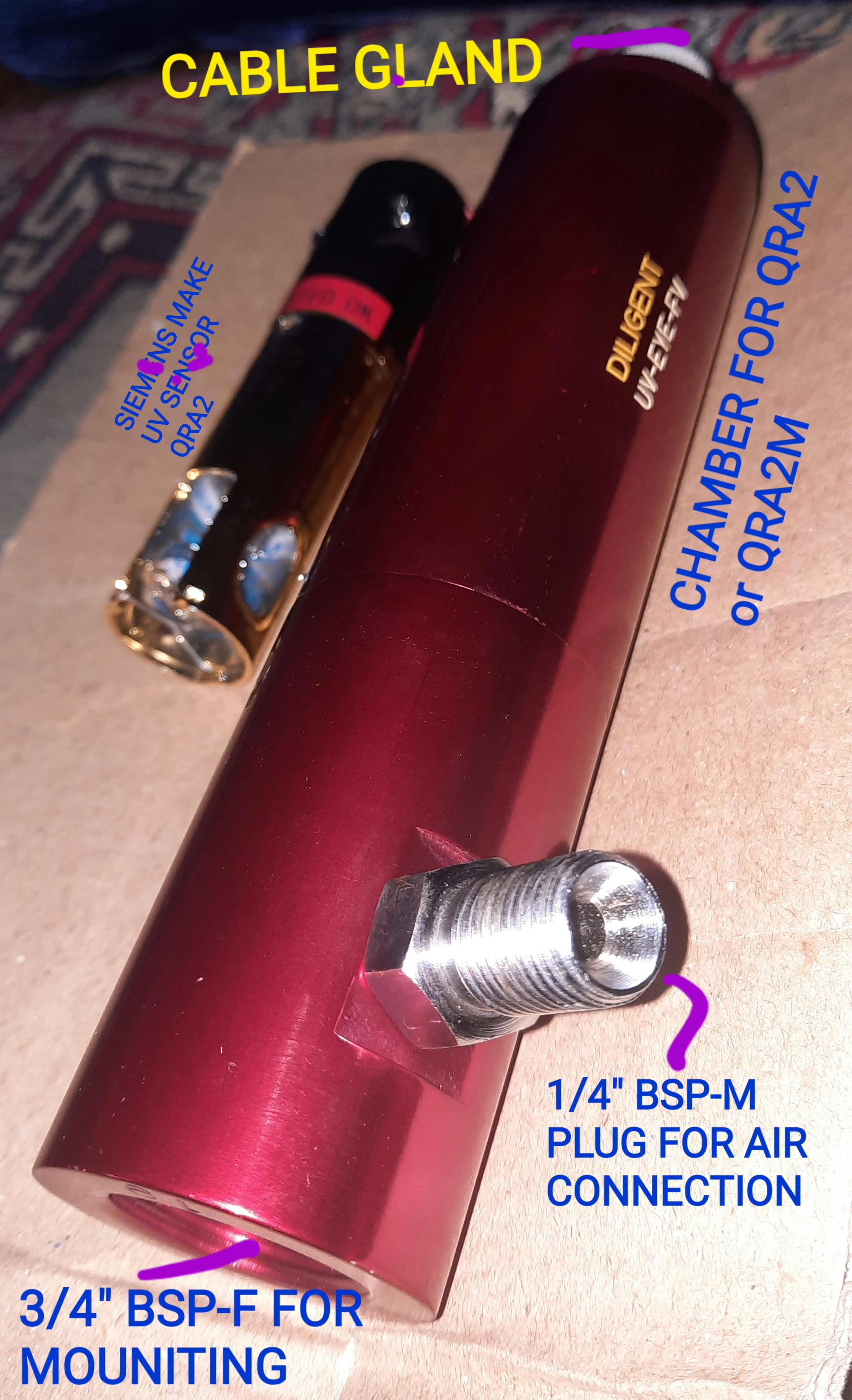 Steel Flame Sensor