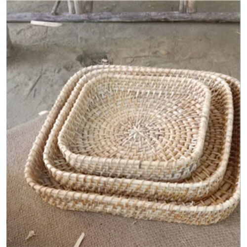 Rattan Tray Set of 3