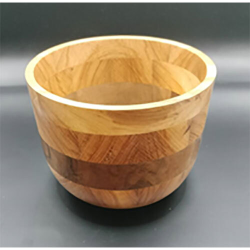 Acacia Wood Bowl - Color: Brown