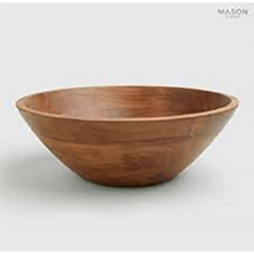 Wooden Serving Bowl - Color: Brown