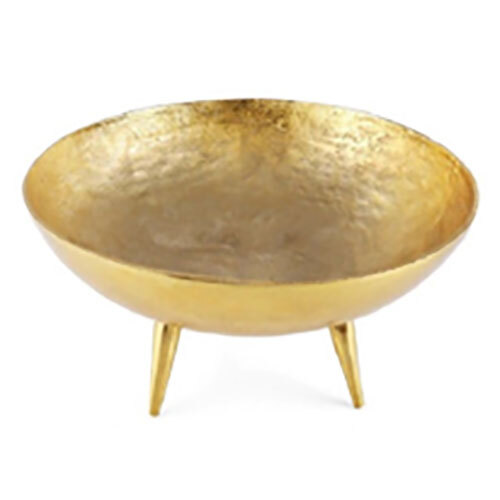 Brass Bowl with Lags