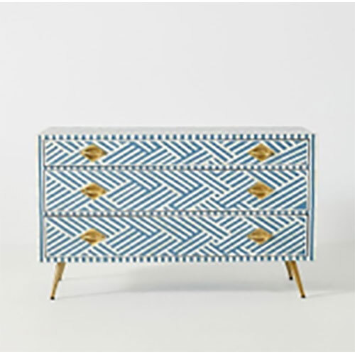 Bone Inlay Chest of Drawers manufacturer 