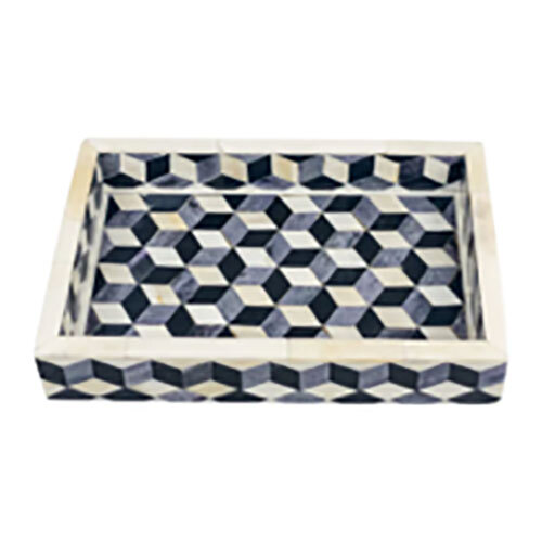 Bone Inlay Squre Tray