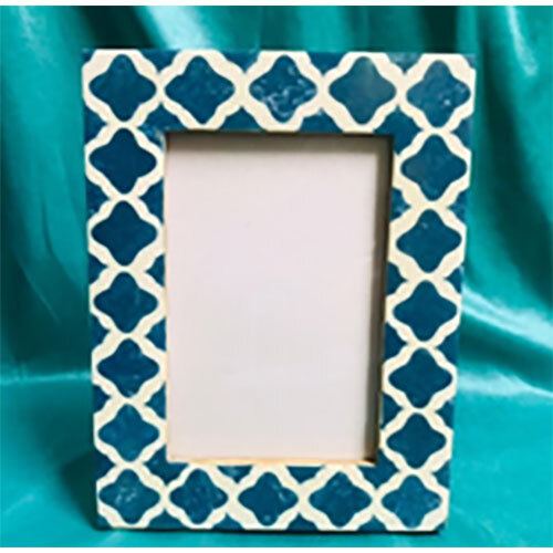 Bone Inlay Picture Frame