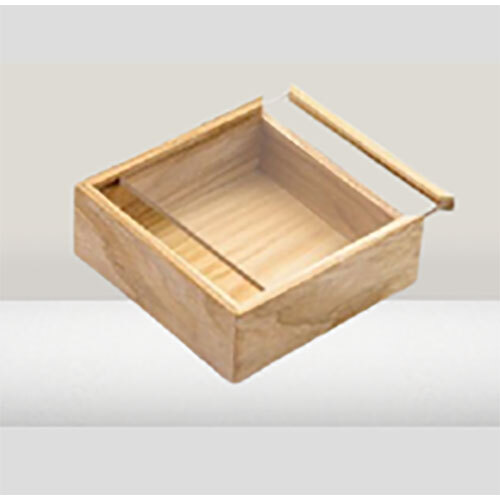 Wooden Box With Acrylic Lid - Size: Standard