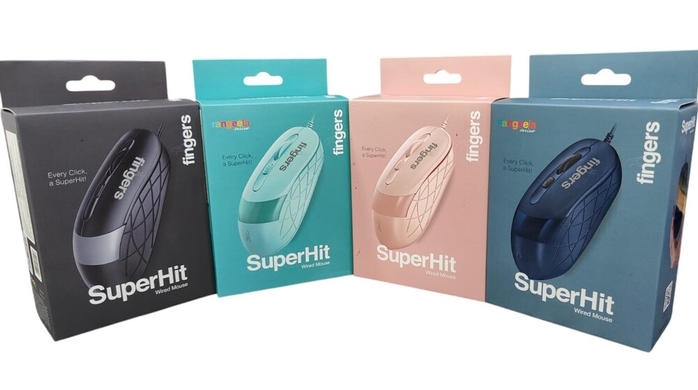 Fingers Superhit Wired Mouse, 1-N Brand Note