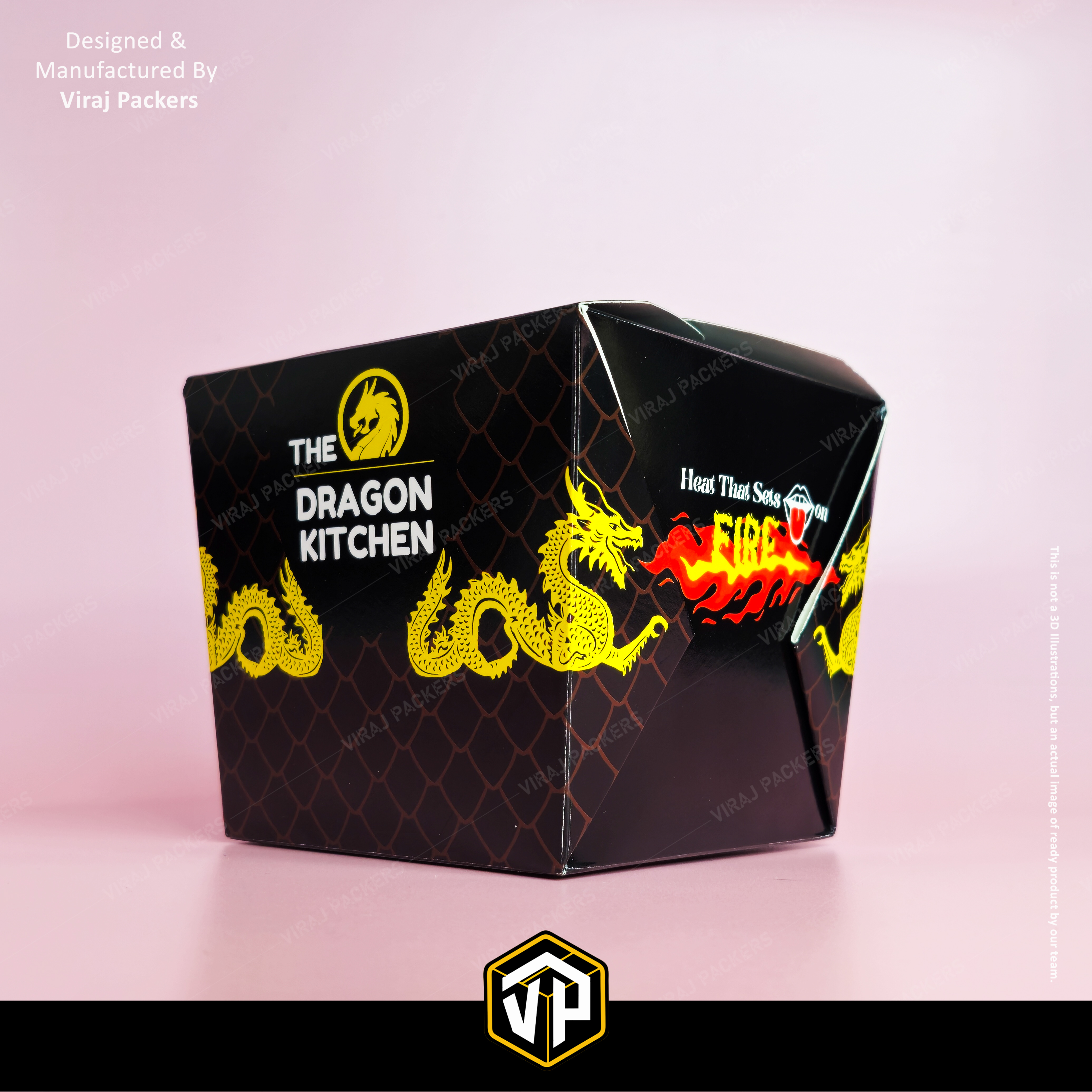 Noodle Packaging Boxes - Finishing: Glossy Lamination