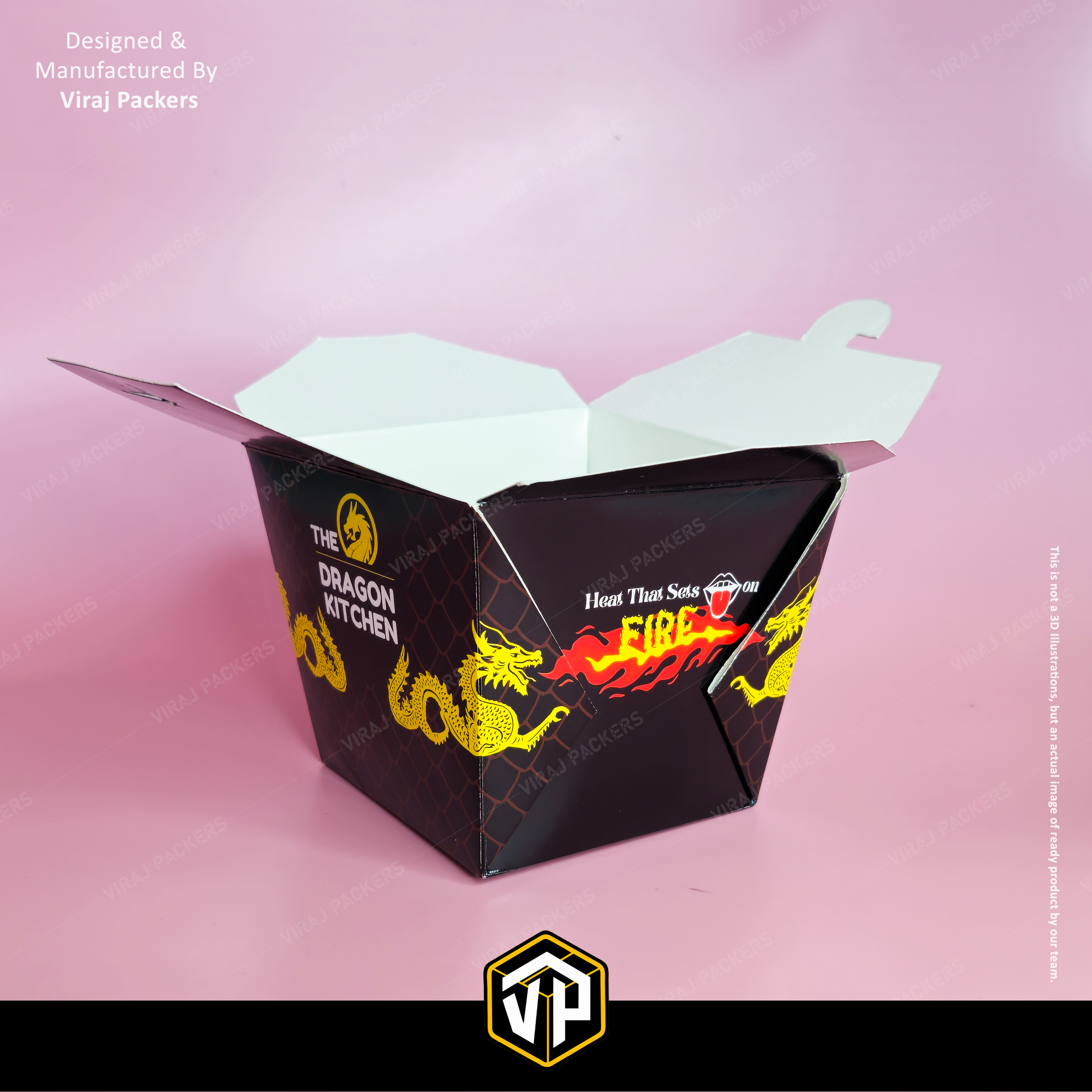 Noodle Packaging Boxes - Finishing: Glossy Lamination