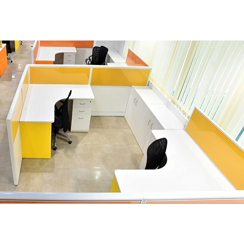 L Shape Modern Office Workstation