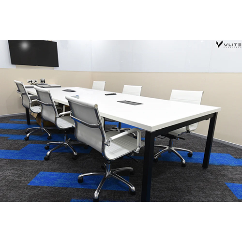 Metal Leg Conference Table
