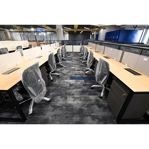 Brown Plywood Modular Office Furniture