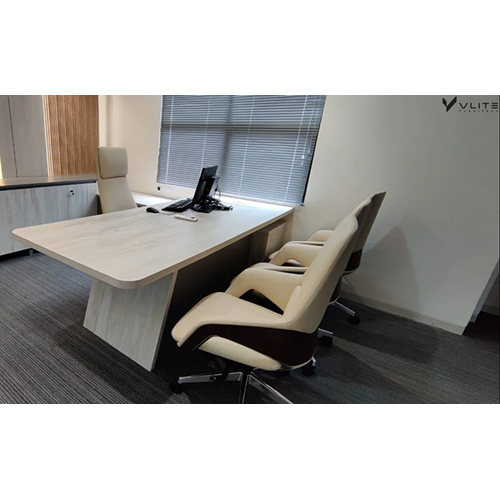 Rectangular Executive Table - Color: White