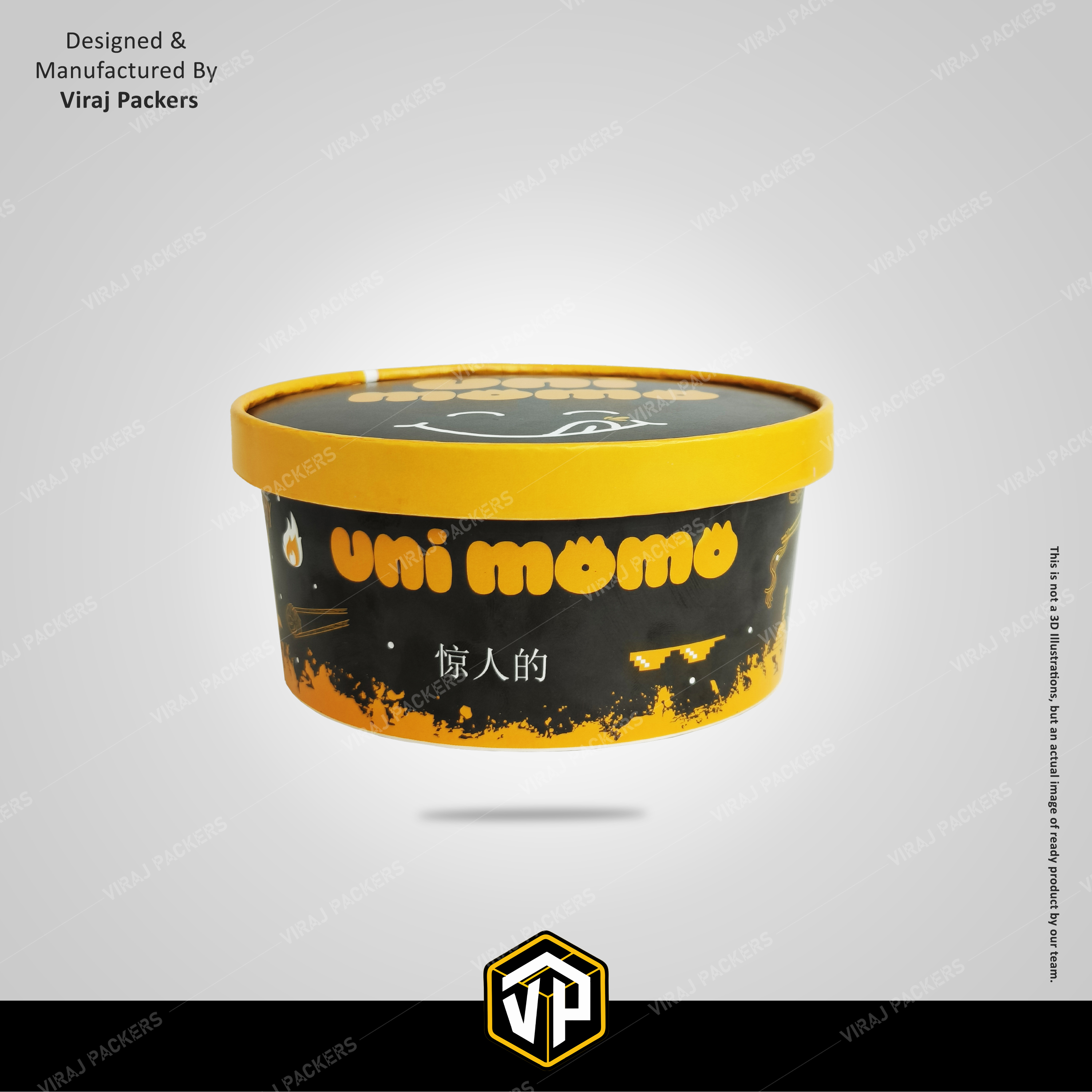Liquid Food Packaging Boxes - Finishing: Glossy Lamination
